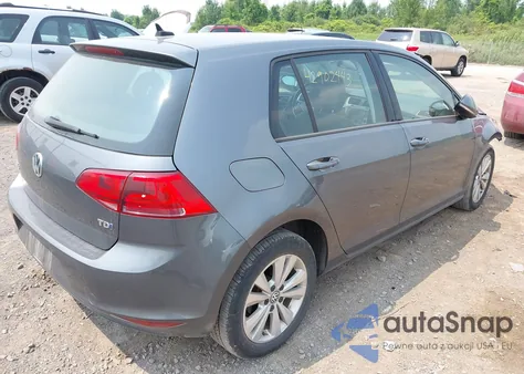 2015 Volkswagen Golf Tdi S 4-Door z USA, uszkodzony, nr VIN 3VW2A7AU4FM021310